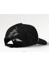 Mesh Signature Ball Cap Black - LOUIS VUITTON - BALAAN 6