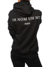 Al Pacino Printed Hood Women Black NOM18258 - IH NOM UH NIT - BALAAN 5