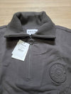 Gray High Neck Sweatshirt Sweatshirt S233TS28722G - SOLID HOMME - BALAAN 4