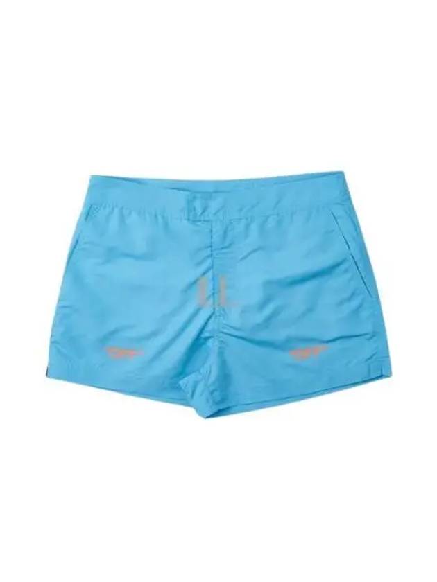 Logo Printing Swim Shorts Blue - OFF WHITE - BALAAN 2