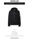 8G00006 89A2L 999 Logo Hooded Zipup Black Men's Jacket TLS - MONCLER - BALAAN 2