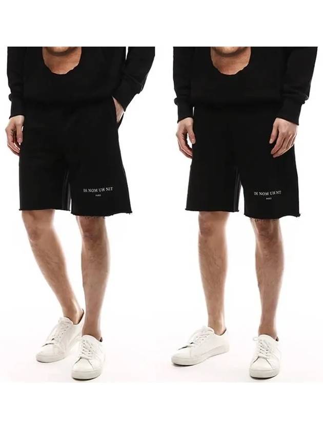 Logo Sweat Banding Shorts Black NUS20301 - IH NOM UH NIT - BALAAN 2