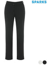 Women s side banding slim straight fit brushed long pants SN4LPA030 - SPARKS - BALAAN 2