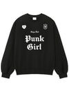 punk girl sweatshirt black - CLUT STUDIO - BALAAN 4