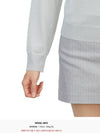 Golf Wear Women’s Knit HCW 2A AB02 GRAY - HORN GARMENT - BALAAN 10