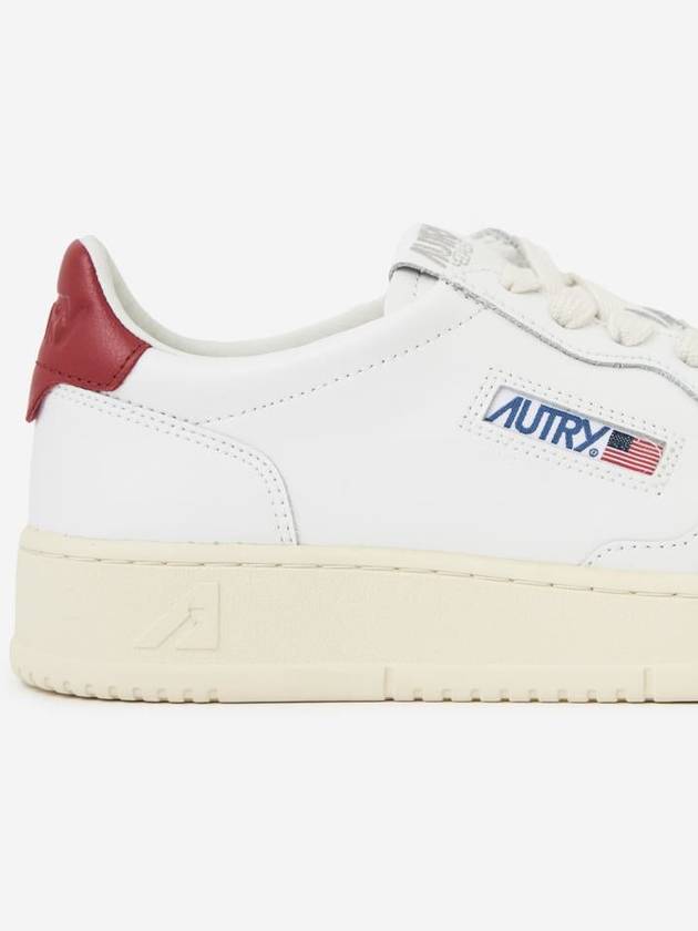 Medalist Red Tab Low Top Sneakers White - AUTRY - BALAAN 3