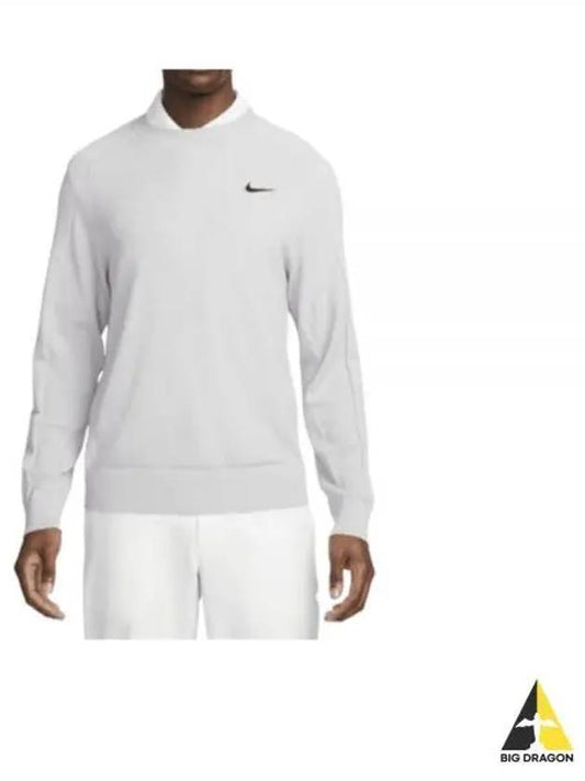 Men's Golf Tiger Woods Long Sleeve T-Shirt Grey - NIKE - BALAAN 2