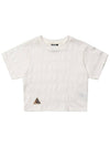 BUMP MONSTER CROP TOP IVORY - FREAKISH BUILDING - BALAAN 1