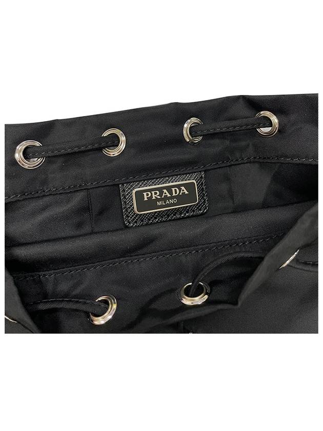 Tessuto Nylon Pouch Black - PRADA - BALAAN 6