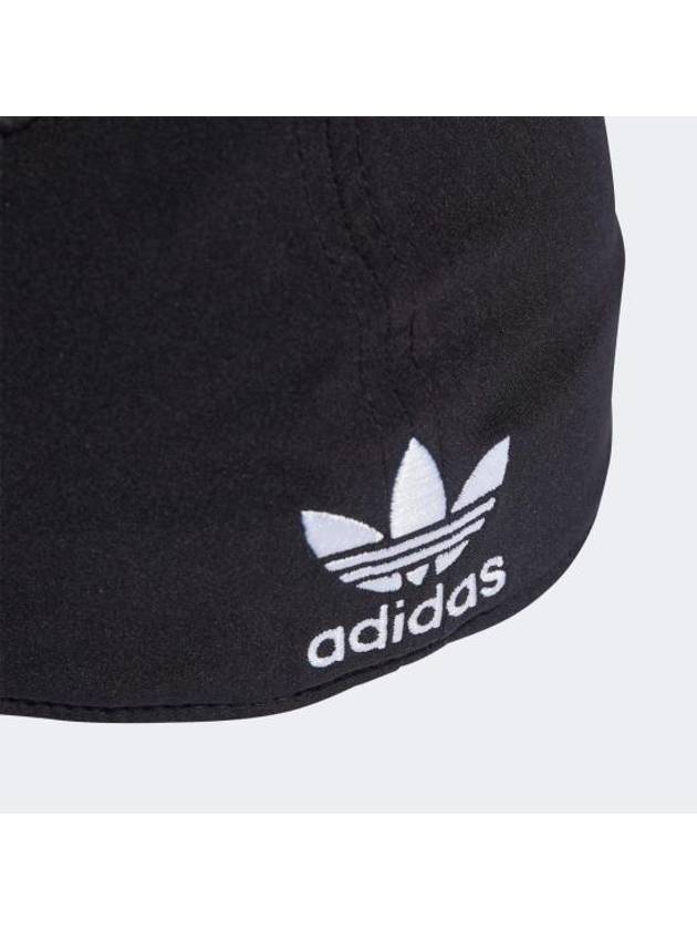 Trefoil Ball Cap Black - ADIDAS - BALAAN 4