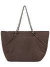 Ella Chain Tote Bag Brown - TORY BURCH - BALAAN 5