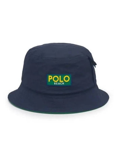 Performance Bucket Hat Navy - POLO RALPH LAUREN - BALAAN 1