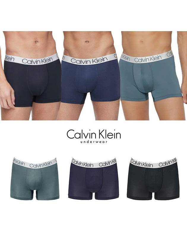 Microfiber Chromatic Boxer Briefs 3 Pack - CALVIN KLEIN - BALAAN 2