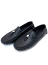 CD Diamond Grained Calfskin Loafers Black - DIOR - BALAAN 3