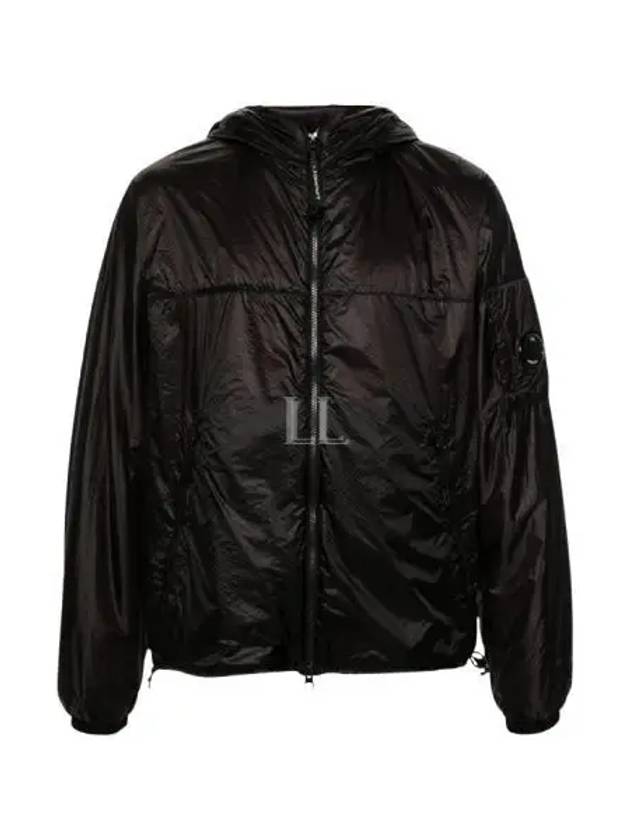 Nada Shell Hooded Jacket Black - CP COMPANY - BALAAN 2