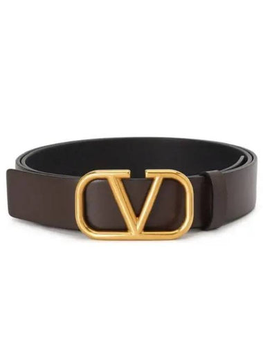 V Logo Signature Men s Belt T0Q90ECU NM8 - VALENTINO - BALAAN 1