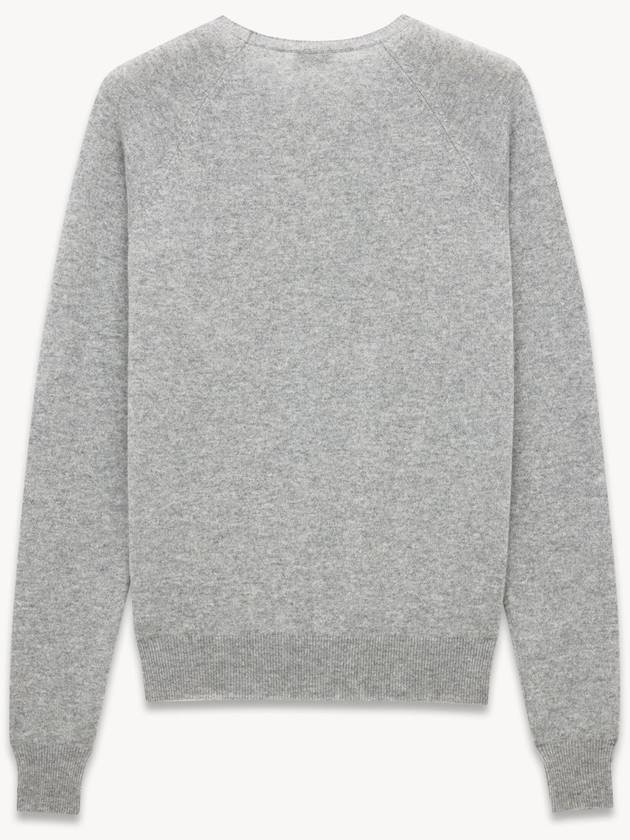 Saint Laurent  Sweaters Grey - SAINT LAURENT - BALAAN 3