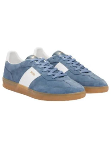 Boss suede leather modern sneakers - HUGO BOSS - BALAAN 1