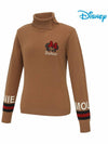 Women Wool Artwork Embroidery Turtleneck Knit Sweater DO3LKT006 - DISNEY GOLF - BALAAN 1