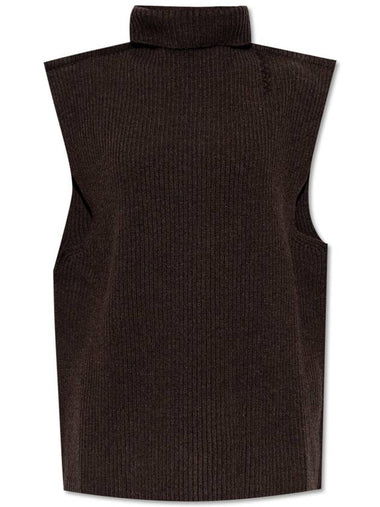 Marni Wool Vest, Women's, Brown - MARNI - BALAAN 1