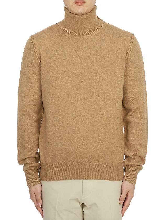 Cashmere Turtleneck Beige - MAISON MARGIELA - BALAAN 2