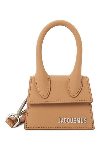 Le Chiquito Homme Mini Tote Bag Light Brown - JACQUEMUS - BALAAN 1