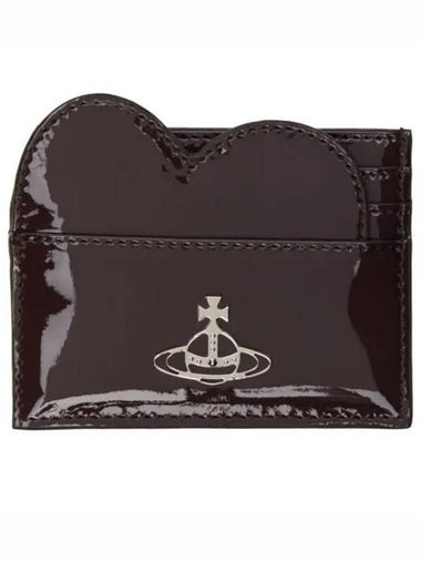 HEART CARD HOLDER 5403000AW L001O D408 wallet - VIVIENNE WESTWOOD - BALAAN 1