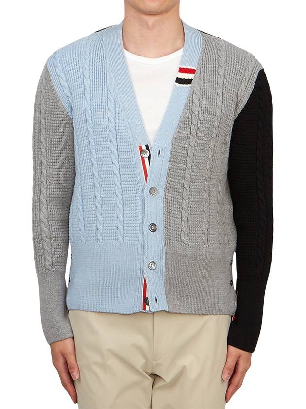 Single Breasted Button Cardigan - THOM BROWNE - BALAAN 2