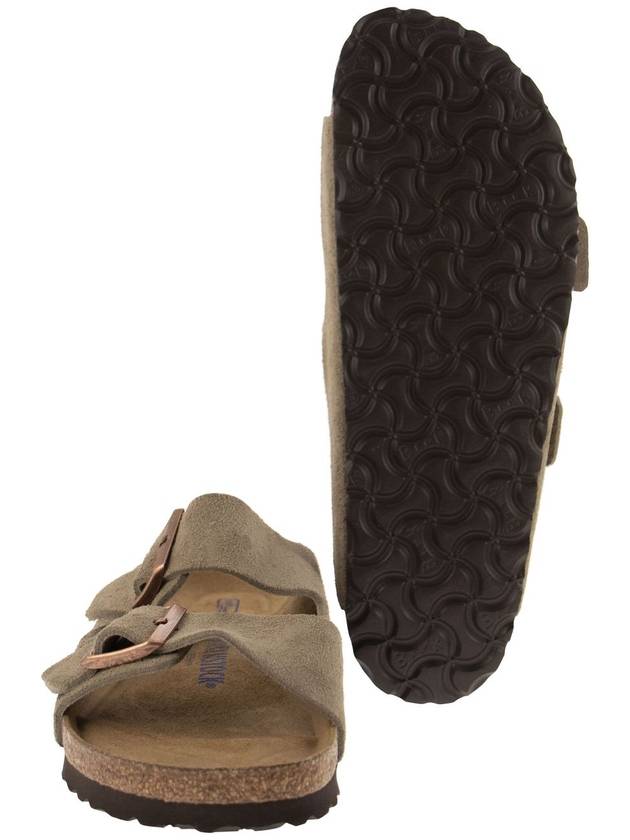 ARIZONA - Suede leather slipper - BIRKENSTOCK - BALAAN 5