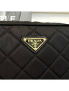 Triangle logo Tesuto quilted cross bag 1BH089 2DYC F0002 - PRADA - BALAAN 3