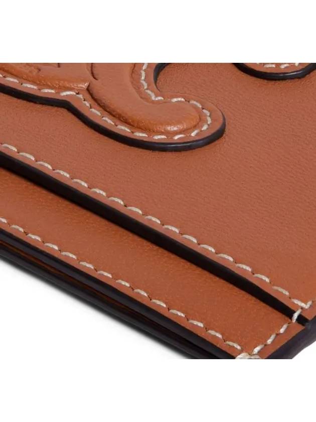 Coeur Triomphe Card Wallet Tan - CELINE - BALAAN 5