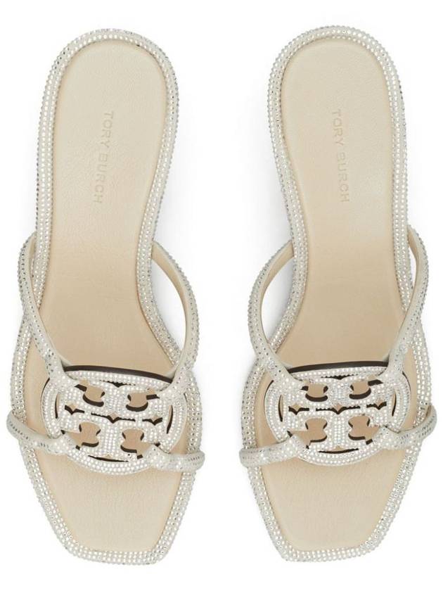 Tory Burch Pave Geo Bombe Miller Low Heel Sandal Shoes - TORY BURCH - BALAAN 4