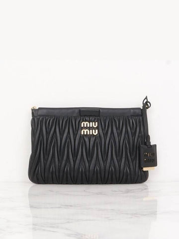 Matelasse chain cross shoulder bag 5BH356 N88 F0002 - MIU MIU - BALAAN 1