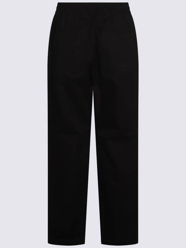 Maison Kitsune' Trousers Black - MAISON KITSUNE - BALAAN 4