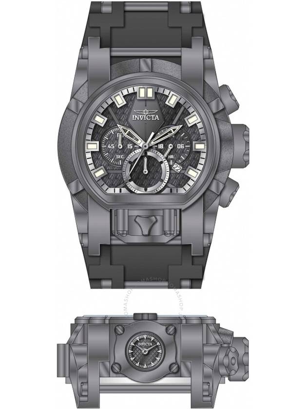 Invicta Bolt Bolt Zeus Magnum Chronograph Quartz Black Dial Men's Watch 32685 - INVICTA - BALAAN 2