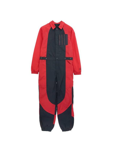 Flight Jump Suit Black Red - NIKE - BALAAN 1