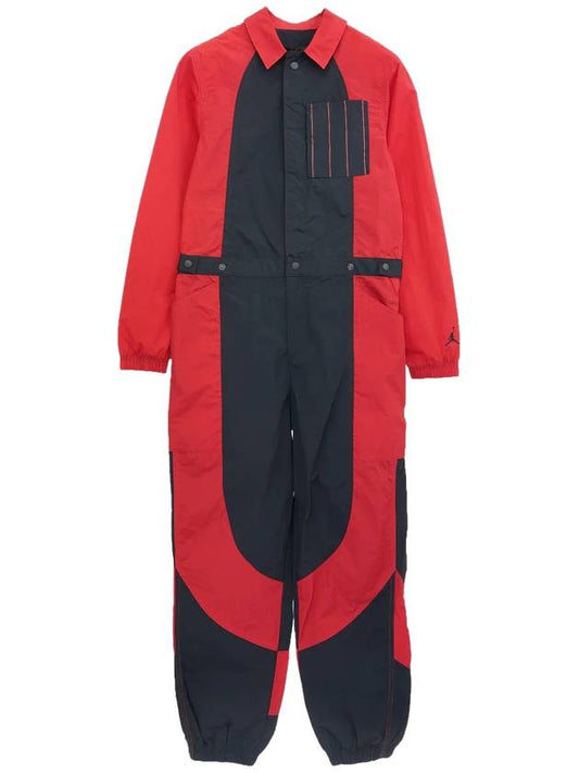 Flight Jump Suit Black Red - NIKE - BALAAN.