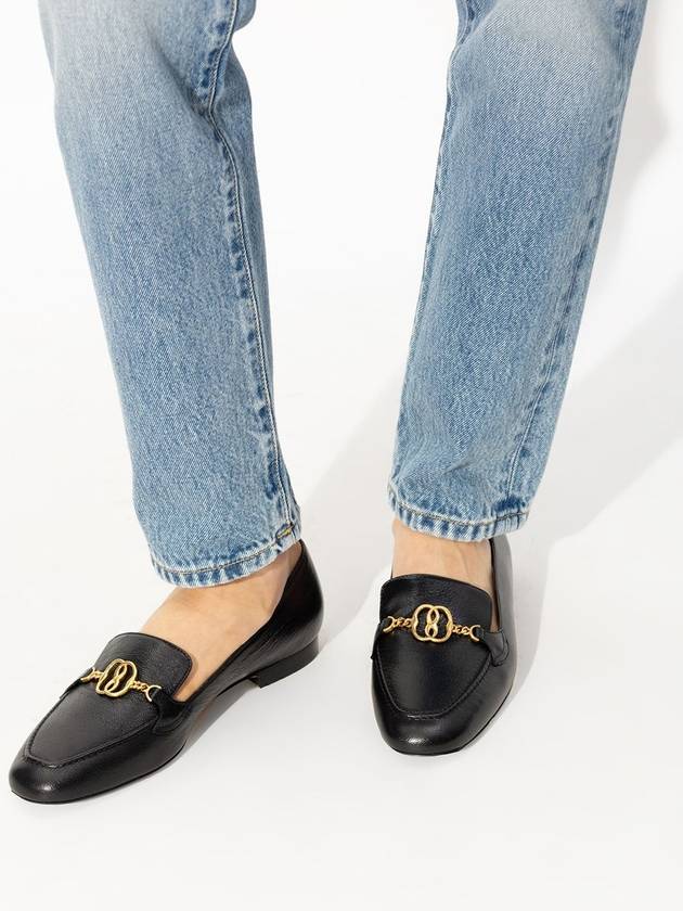 Obrien Round Toe Loafers Black - BALLY - BALAAN 3