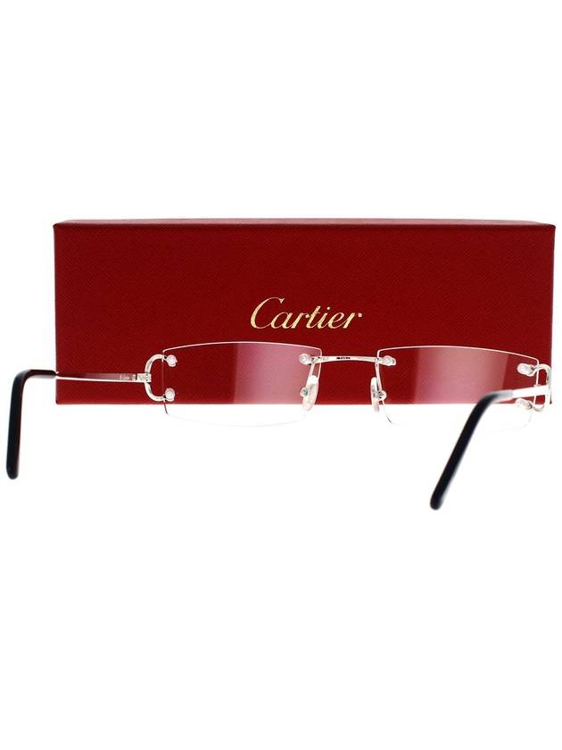 Sunglasses CT0092O 002 Silver - CARTIER - BALAAN 5