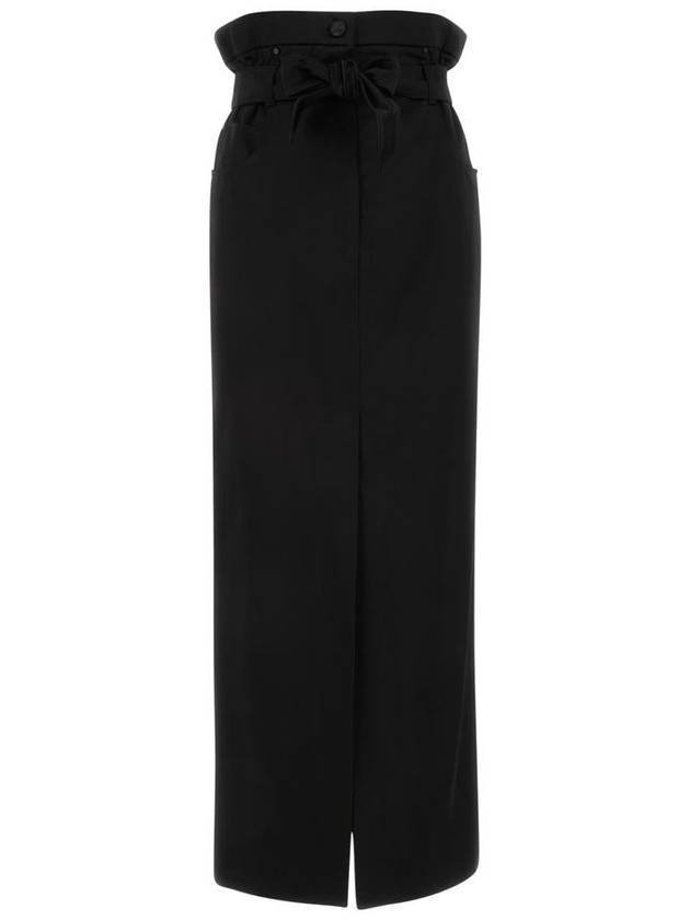 Long Skirt 2311060439600 002 Black - MAX MARA - BALAAN 2