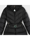 Bros belted padding black - MONCLER - BALAAN 6