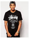 World Tour Short Sleeve T-Shirt White - STUSSY - BALAAN 6