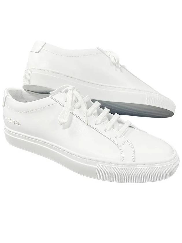 Original Achilles Low Top Sneakers White - COMMON PROJECTS - BALAAN 3