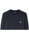 Men's Zebra Logo Sweatshirt Black - PAUL SMITH - BALAAN 3