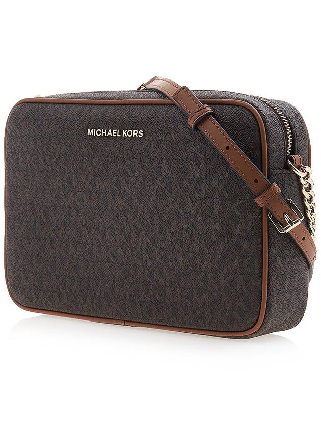 Jet Set Chain Cross Bag Brown - MICHAEL KORS - BALAAN 3