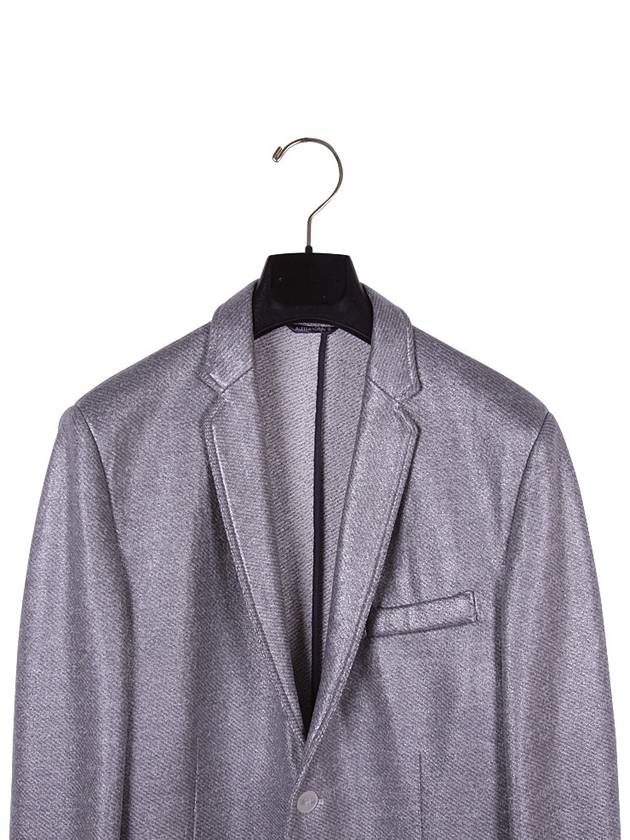 silver cotton jacket - DANIELE ALESSANDRINI - BALAAN 3