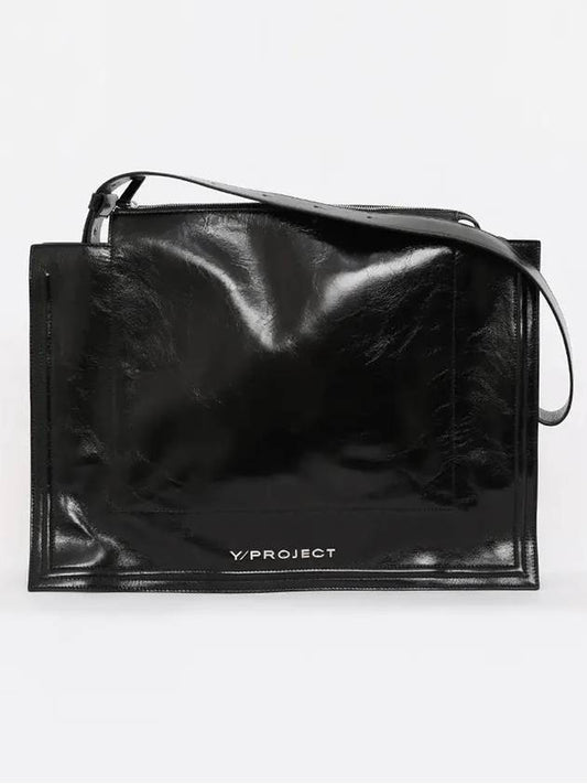 WBAG24 S25 SHINY BLACK solder bag - Y/PROJECT - BALAAN 2