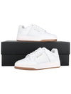 SL 61 Logo Signature Leather Low Top Sneakers White - SAINT LAURENT - BALAAN 11