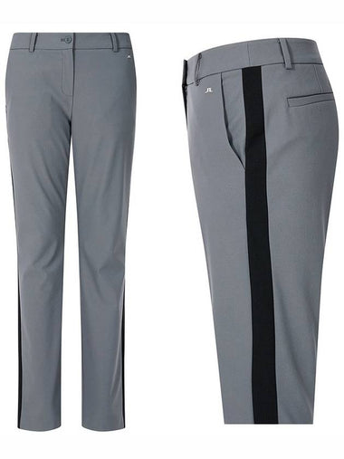 Size 25 Dark Gray Black Nellie Brushed Golf Pants - J.LINDEBERG - BALAAN 1