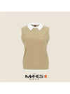 Logo Women s Knit Sweater Beige GN40528 - MAHES - BALAAN 1